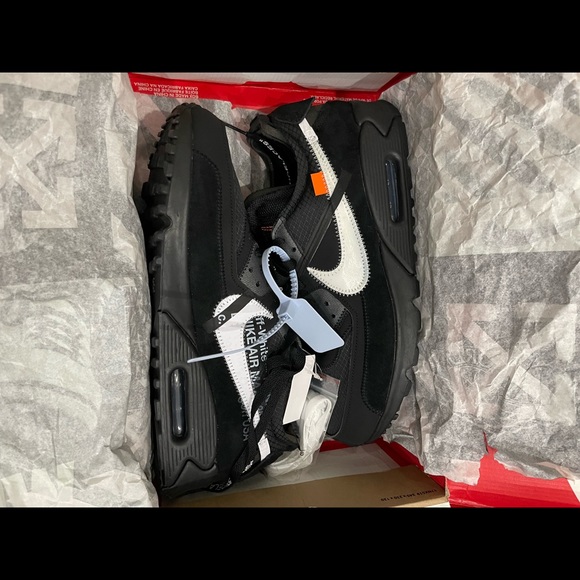 nike air max 90 off white sneakers